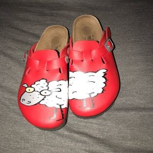 Size 10 Girls Birkenstock.